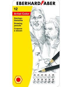 EF Çizim Kalemi Artist Color Metal Kutu 12