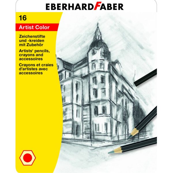 EF Artist Color Drawing Set 16 Parça