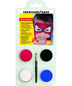 EF Yüz Boyası 4 renk Spiderman