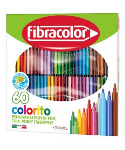 Fibracolor Colorito Keçeli Kalem 60 Renk
