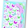 Folia Desenli Kağıt Kelebekler 6 desen
