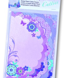 Folia Desenli Kağıt Çiçekler 6 desen