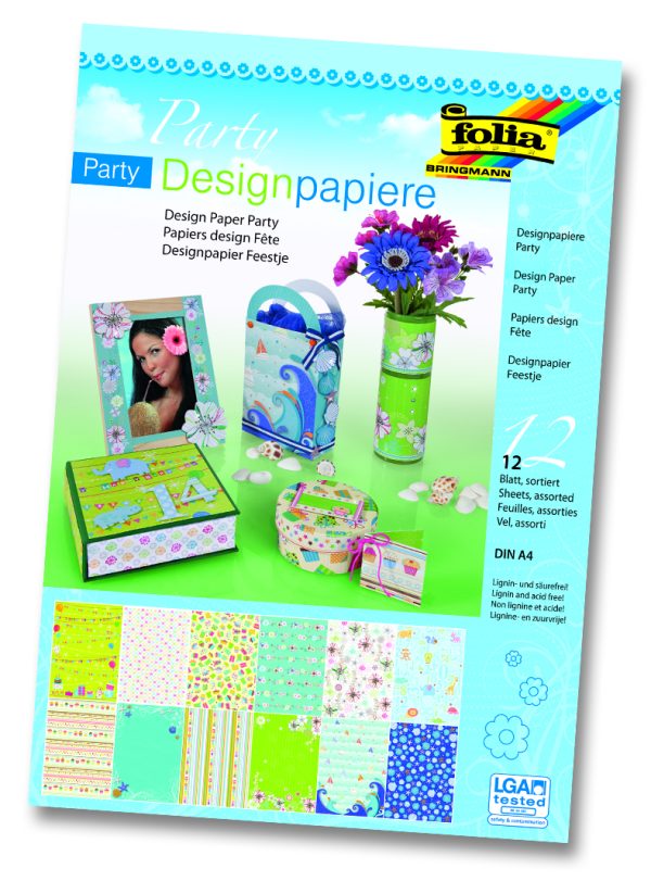 Folia Desenli Kağıt A4 12 Motiv