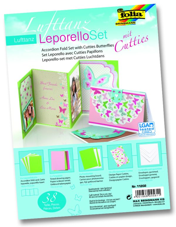 Folia Kelebek Leporelle Set