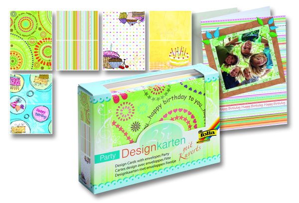 Folia Desenli Kart Party 25 ad