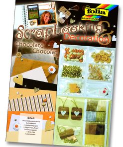 Folia Scrapbooking Deco Set Çikolata