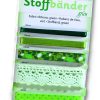 Folia Kumaş Bandı Set 6 çeşit Yeşil