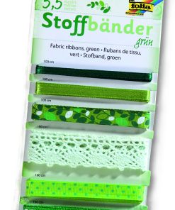 Folia Kumaş Bandı Set 6 çeşit Yeşil