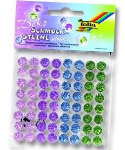 Folia Yapışkanlı Taşlar 80 adet Şeker