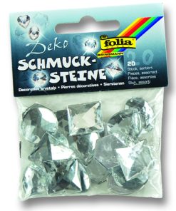 Folia Akrilik Mücevher Taş 20 parça Maxi-Crystal