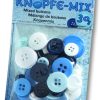 Folia Renkli Düğmeler Mavi 30 gr