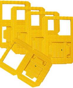 Folia10.5x15 5 kart 5 zarf koyu sarı
