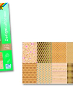 Folia Desenli Kağıt A4 12 motiv