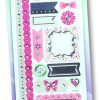 Folia Kabartmalı Sticker 10X23cm 4tabaka Harmony
