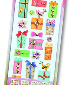 Folia Kabartmalı Sticker 10X23cm 4tabaka Party