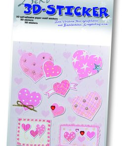Folia 3D Kağıt Motif Sticker Set2
