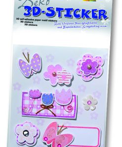 Folia 3D Kağıt Motif Sticker Set3