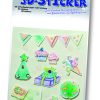 Folia 3D Kağıt Motif Sticker Set5