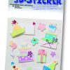 Folia 3D Kağıt Motif Sticker Set6