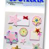 Folia 3D Kağıt Motif Sticker Set7