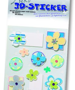 Folia 3D Kağıt Motif Sticker Set9