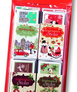 Folia Pul Sticker X-mas 72 pcs 24 çeşit
