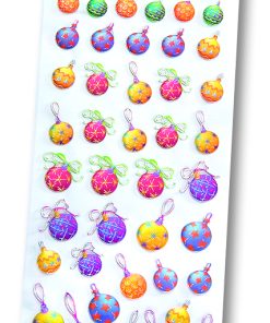 Folia Epoxy-Resin Sticker 11x27cm Christmas Set4