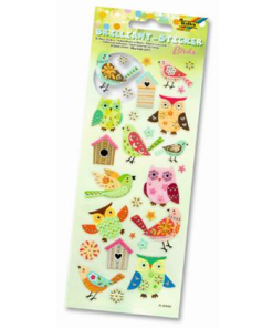 Folia Brillant Sticker 10x23cm Birds