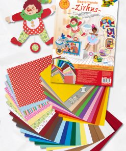 Folia Creative Elişi Set 25x35 Sirk 109 parça