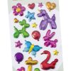 Folia Sticker Balon Şekilli Sticker 21 parça