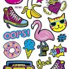 Folia Sticker Puffy 2-16 pieces