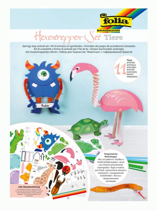 Folia Springy Step Animal set