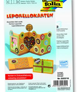 Folia Akordion Kart Sarı 300 gr 10x15.5