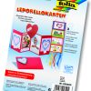Folia Akordion Kart Kırmızı 300 gr 10x15.5