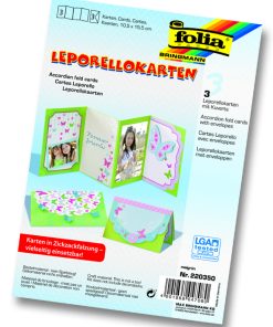 Folia Akordion Kart Yeşil 300 gr 10x15.5
