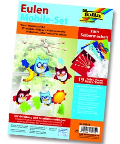 Folia Mobil Keçe Set Baykuşlar 19 parça