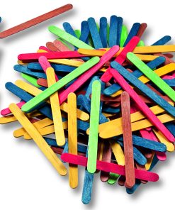 Folia Ahşap Çubuk Karışık Renk 500 adet