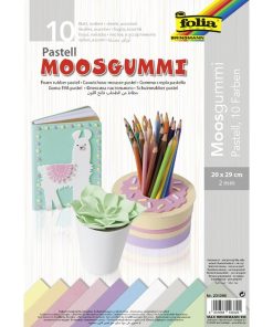Folia Eva Set Pastel renk 20x29cm 10renk 10tabaka