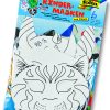 Folia Kağıt Maske Karışık Hayvanlar 6 çeşit
