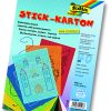 Folia Delikli Nakış Kartonu Renkli 10 motif 40adet