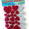 Folia Eva Sticker Glitter Kalp 40 adet