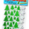 Folia Eva Sticker Glitter Çam-kar 40 adet