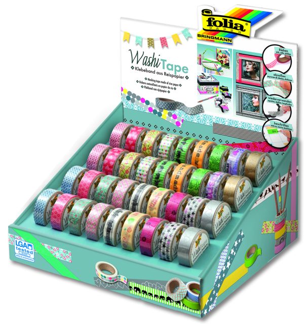Folia Washi Tape 36lı stand