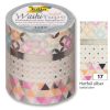 Folia Washi Tape 5 li Set Gümüş