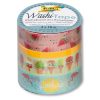 Folia Washi Tape 4 lü Set Tropical