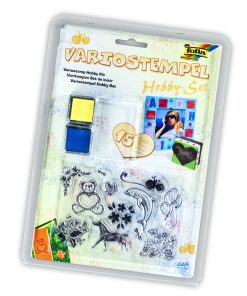 Folia Şeffaf Stampa Set Tüm yıl 15 parça