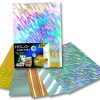 Folia Holographic card 25x35cm 5tabaka