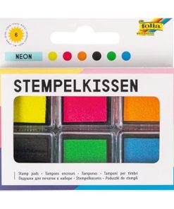 Folia Ink Pad Set "Neon" 6 Parça