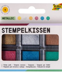 Folia Ink Pad Set "Metalik" 6 Parça