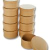 Folia Karton Kutu Yuvarlak 8x4cm 10 parça